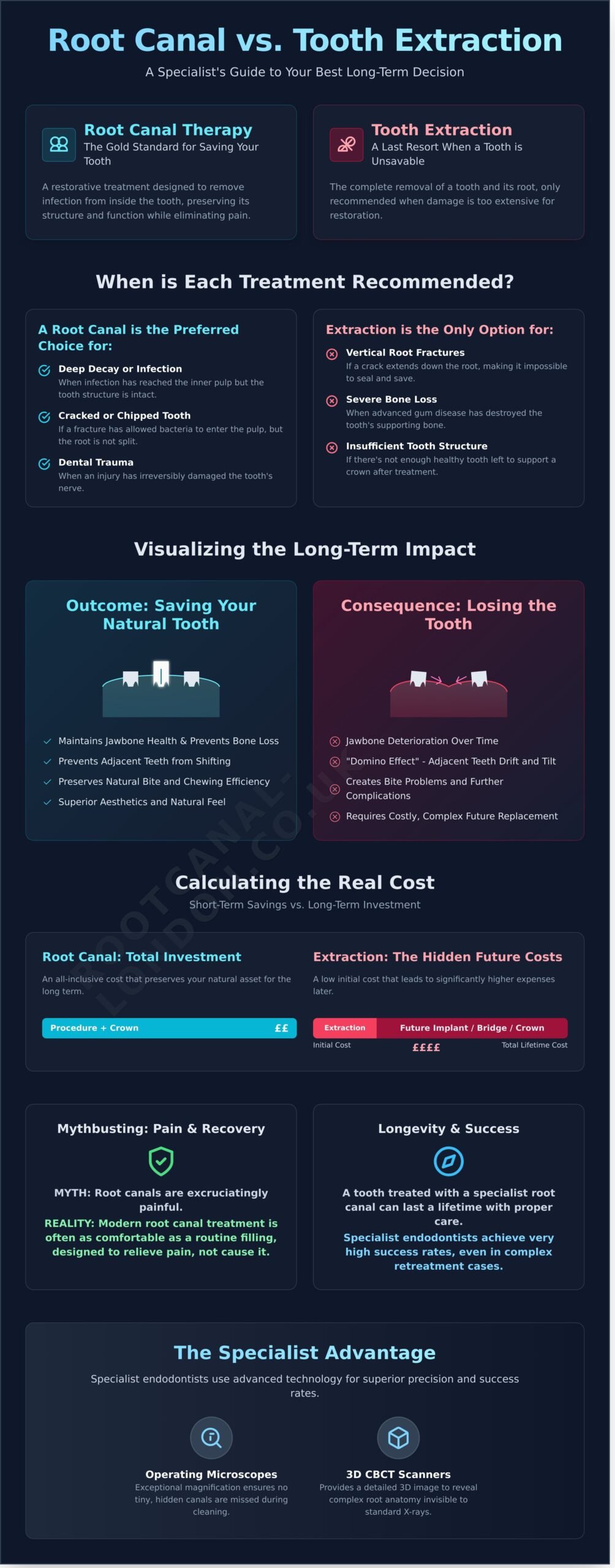 Root Canal or Tooth Extraction: Which Is Right for Your Dental Health?